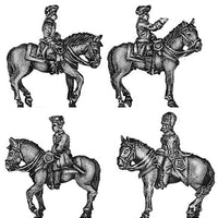 Prussian Mounted General Staff (18mm)