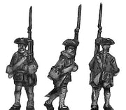 Russian Musketeer in winter uniform marching (18mm)