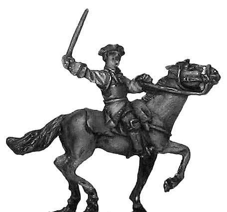 Russian Cuirassier officer (18mm)