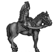 Russian Hussar with mirliton, officer (18mm)