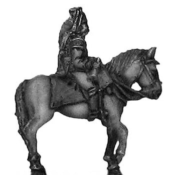 Russian Hussar with mirliton, trumpeter (18mm)