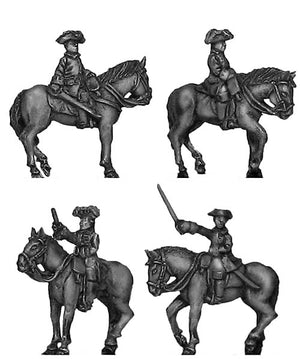 Russian mounted general staff (18mm)