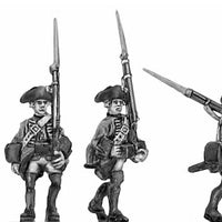 Line in tricorn, marching (18mm)