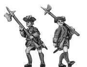 NCO in tricorn, halberd (18mm)