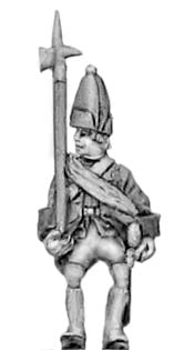 Fusilier officer in mitre (18mm)