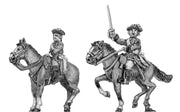 Mounted officer in tricorn (18mm)