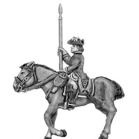 Dragoon standard bearer in tricorn (18mm)