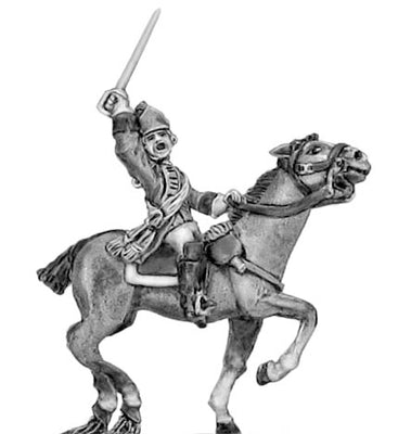 Light Dragoon in helmet officer (18mm)