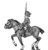 Light Dragoon in helmet standard bearer (18mm)