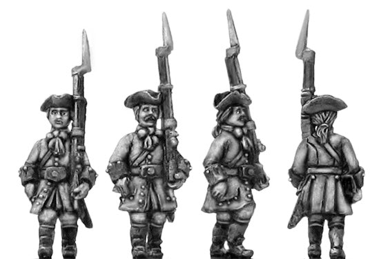 Spanish line, marching (18mm)