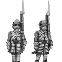 Spanish Guard grenadier, marching (18mm)