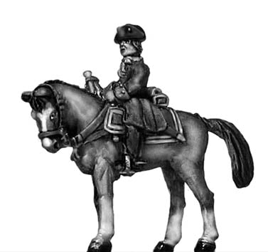 Catalonian Line Cavalry trumpeter (18mm)