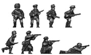 Soviet militia/partisans with rifle (15mm)