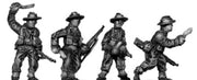 Gurkha infantry with No1 Mk4 rifle khukri drawn in slouch hat (15mm)