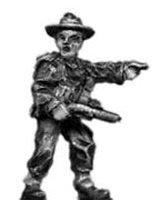 British NCO with Sten SMG in slouch hat (15mm)