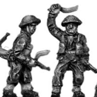 Gurkha infantry with No1 Mk4 rifle khukri drawn in helmet (15mm)