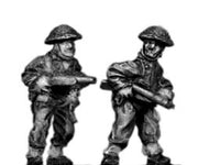 Gurkha NCO with Sten SMG in helmet (15mm)