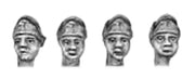 Italian Askari head in bustina –four heads (15mm)