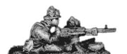 Bersaglieri MMG and two crew (15mm)