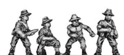 Pacific Australian gun crew – for artillery, mortars etc. (15mm)