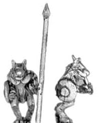 Beastman with wolf head (10mm)