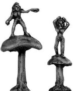 Fae Sprytes on toadstools (10mm)
