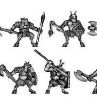 Ogre Beasts and Beast Lord Command (10mm)