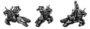 Chinese women archers mounted on Ki-Rin (10mm)
