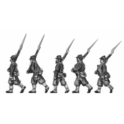 Zouave marching in kepi (15mm)