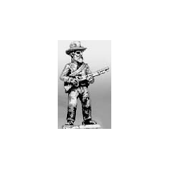 Trooper dismounted standing, hat (15mm)