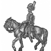 RHA officer, mounted (18mm)