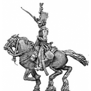Hussar officer, shako (18mm)