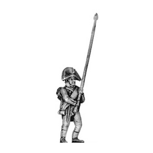 Musketeer standard bearer, bicorne (18mm)