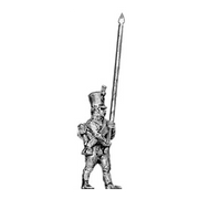 Musketeer standard bearer, shako (18mm)
