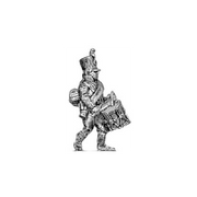 Musketeer drummer, shako (18mm)
