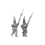 Grenadier, mitre, advancing (18mm)