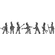 Horse artillery crew, helmet (18mm)