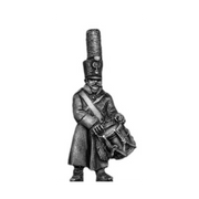 Grenadier drummer, shako, greatcoat (18mm)