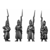 Fusilier, greatcoat, march-attack (18mm)