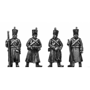 Foot artillery crewman, in greatcoat, loading (18mm)