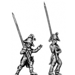 Line infantry standard bearer (18mm)