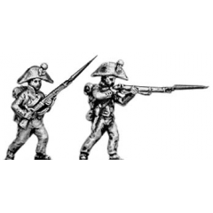 Line infantry skirmishers, bicorne (18mm)