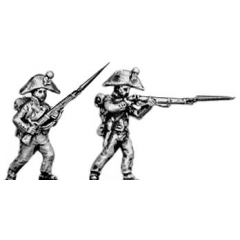 Line infantry skirmishers, bicorne (18mm) Superseded see F01b & F01c