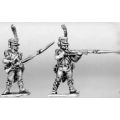 Light infantry, skirmishers (18mm)