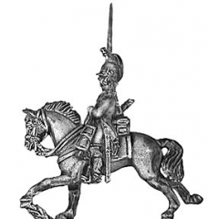 Dragoon, charging (18mm)