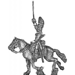 Dragoon elite company trooper, charging (18mm)