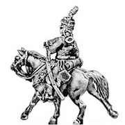 Hussar trumpeter, shako (18mm)