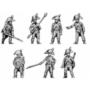 Foot artillery crew, bicorne (18mm)