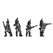 Dragoons, dismounted skirmishing (18mm)