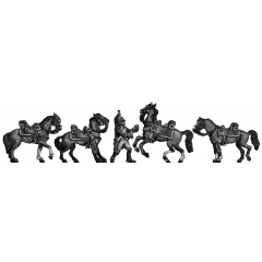 Dragoon Horse holder set (18mm)